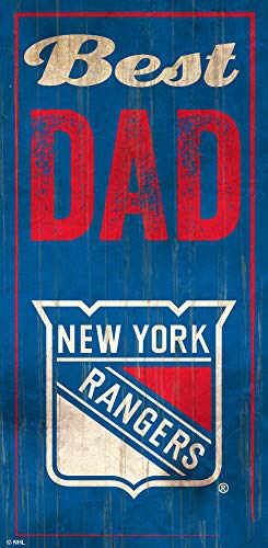 Fan Creations H0632-Rangers New York Rangers Best Dad Schild