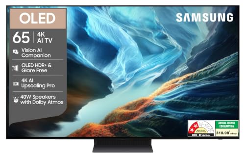 Image of Samsung 65 inches OLED 4K Samsung Vision AI Smart TV QA65S90HAELXL
