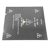 3D Printer Hot Bed 500x500x3mm, 24V 350W Aluminium Alloy 3D Printer Hotbed Flexible Heated Bed