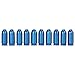 A-ZOOM, Pistol Metal Snap Caps, 45 Auto, Blue, Package of 10