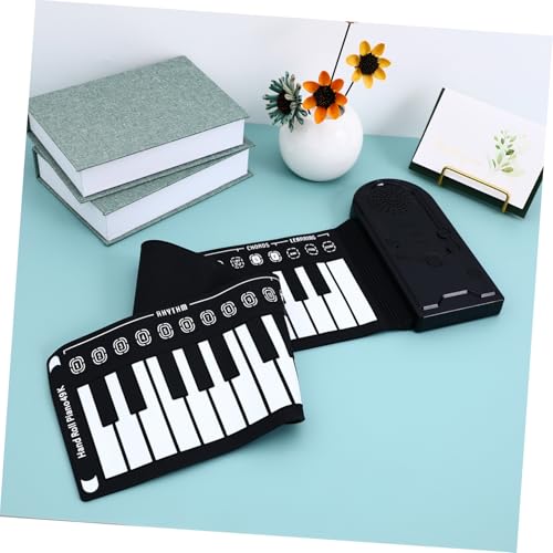 JOINPAYA 49 Rouleau De Piano Clavier De Piano Stickers Claviers Clavier Musical Électronique Changer Bébé Piano Ordinateur Contrôleur Midi Filaire Clavier Mécanique Usb Black Gel De Silice - Les Beatles, Paul McCartney, John Lennon, RIngo Starr, George Harrison JOINPAYA 49 Rouleau De Piano Clavier De Piano Stickers Claviers Clavier Musical Électronique Changer Bébé Piano Ordinateur Contrôleur Midi Filaire Clavier Mécanique Usb Black Gel De Silice – Image 5
