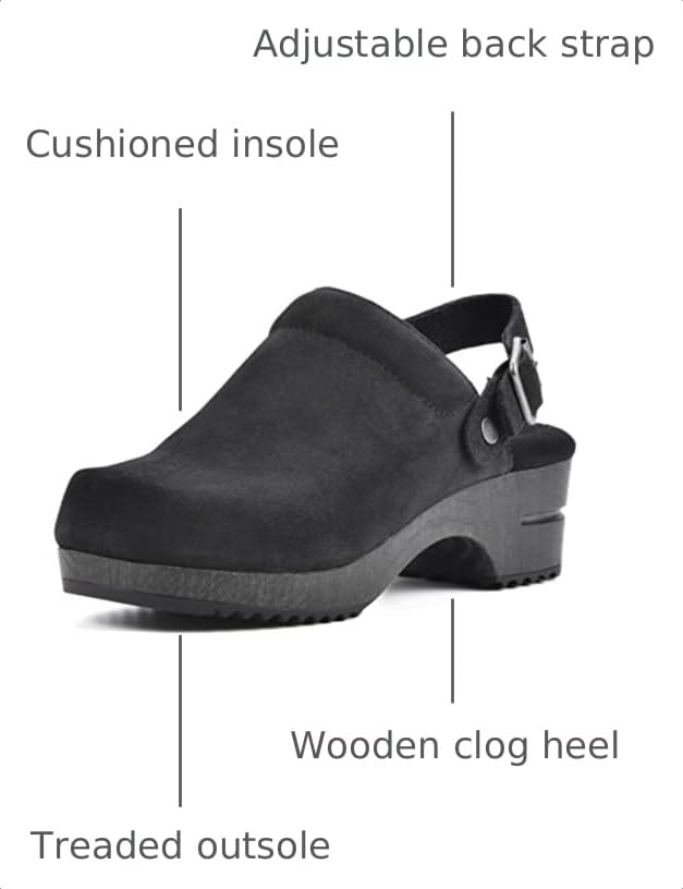 Image of WHITE MOUNTAIN Shoes Being Leather Footbeds Clog | Casual Shoes