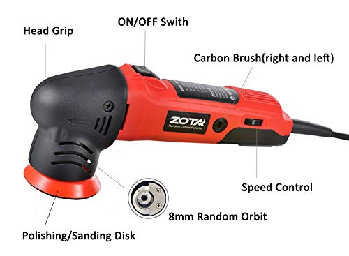 Pulidoras, Tools pulidoras autos usadas Marca ZOTA (2)