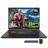 Compare MSI Vector 16 HX AI vs other laptops