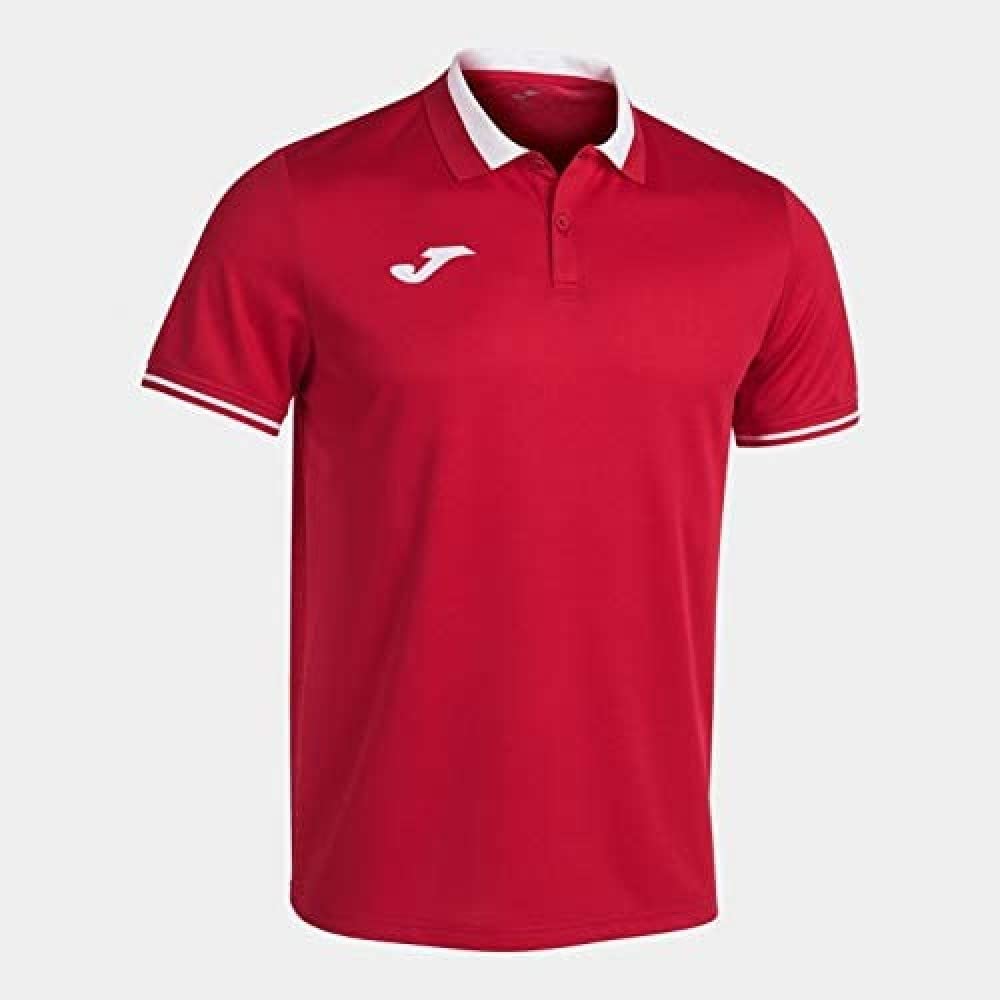 Joma Men's Championship Vi Training Polo Shirt Red/White