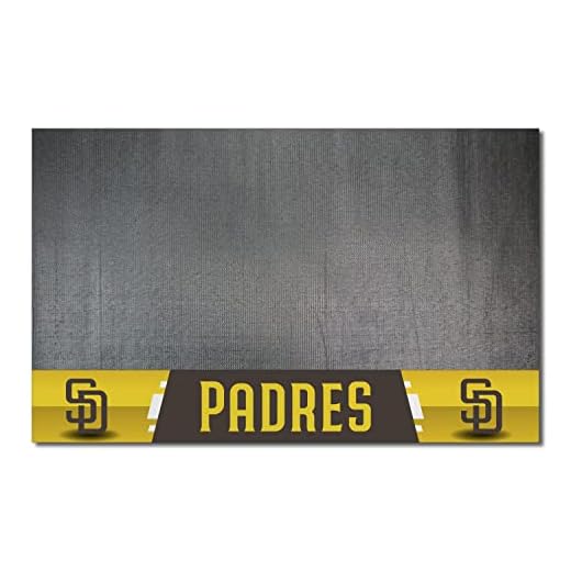FANMATS MLB San Diego Padres Vinyl Grill Mat