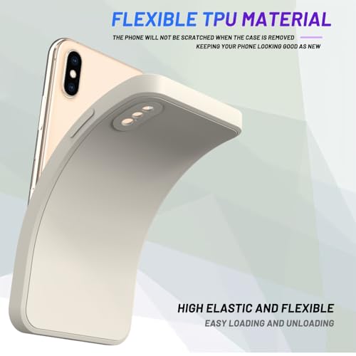 Image of for iPhone Xs Max Case White, Scratch Resistant with Soft Touch, Slim Thin Phone Cover for iPhone Xs Max 6.5 inch