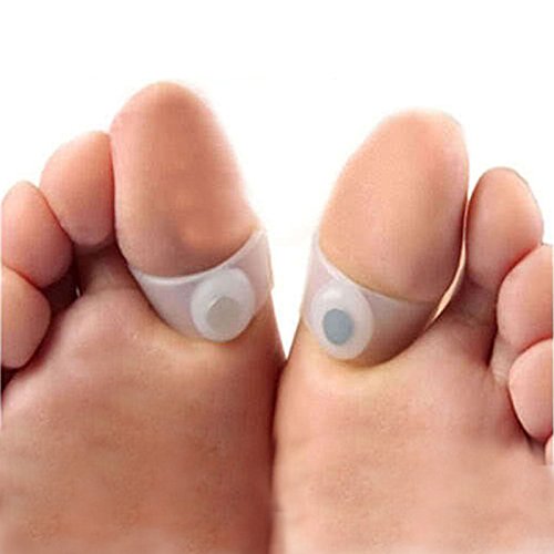 GENERIC Comfortable 8 Pair Magnetic Toe Ring Fitness Slimming Products Loss Weight Products Health Care Slimming Ring