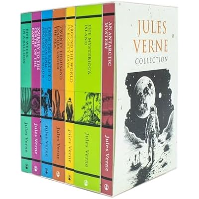 Jules Verne 7 Books Set Collection: