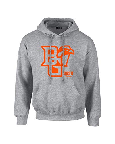 Sudadera con capucha SDI Collegiate de mezcla 50/50 unisex con diseño de mascota grande