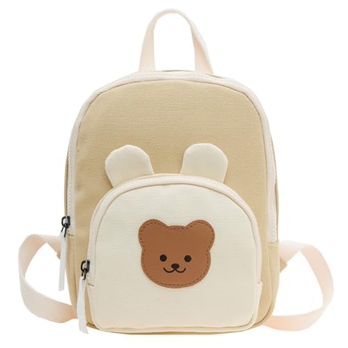 Mochilas para niños Mochila infantil adorable para niños con dibujos animados para niños y niñas, bolsa de lona ligera para niños, perfecta para la escuela y las mochilas diarias para niños de 6 años