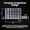 Budreu 4pack 36 Grids Plastic Clear Organizer Box Bead Storage Containers with Adjustable Dividers for Craft Jewelry Fishing Tackles Parts Storage with 4 Sheets Label Stickers #1