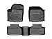 WeatherTech Custom Fit FloorLiner for Land Rover/Range Rover Range Rover Evoque -1st & 2nd Row (Black)