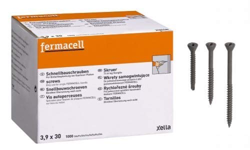 Preisvergleich Produktbild Fermacell Schnellbauschraube 3,9 x 19mm 1000 Stück