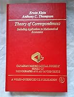 Theory of Correspondences (Canadian Mathematical Society Series of Monographs & Advanced Texts) 0471880167 Book Cover