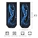 VstaDank Blue Phoenix Ankle Socks 5 Pairs Fashion Invisible Low Cut Sock for Adult Casual Short Sock Soft Cozy No Show Socks