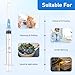 2.5ml/cc 23 Gauge 1 inch Syringes for Scientific Labs, Industrial Adhesives, Refilling Inks, Individually Package,100 Pack