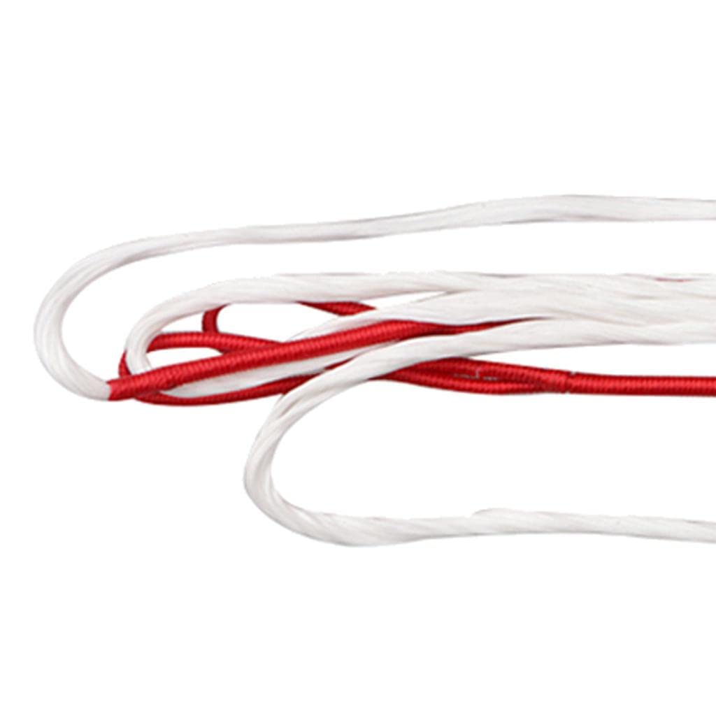 BNF® Dacron Bowstring Bow String Replacement for Recurve Bow Longbow Red White 140cm-Sporting Goods-Outdoor Sports-Archery-Accessories-Strings- 1 Piece Bow String-image-49