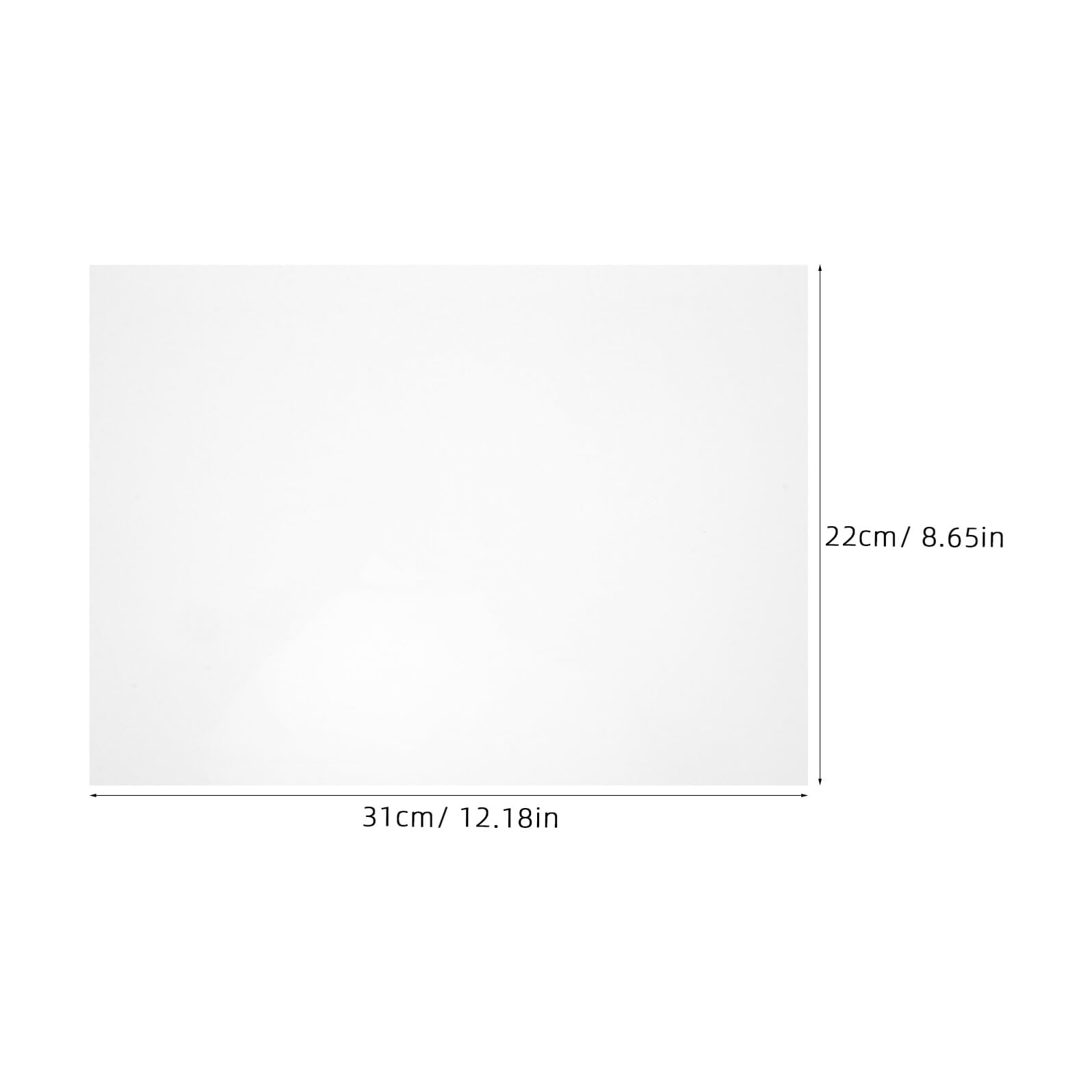 Lámina de Película Transparente para Laminación A4 Pvc 100 Hojas | Bolsa Laminada en Caliente, Funda para Plastificar Cartas y Tarjetas, Uso en Educación y Personal