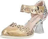 CONFORT OPTIMAL : Grâce à la semelle intérieure rembourrée et à la semelle extérieure flexible, vous profitez d'un confort absolu. Le talon stable garantit une marche sûre, rendant ces escarpins idéaux pour de longues journées au bureau ou pour des soirées festives.