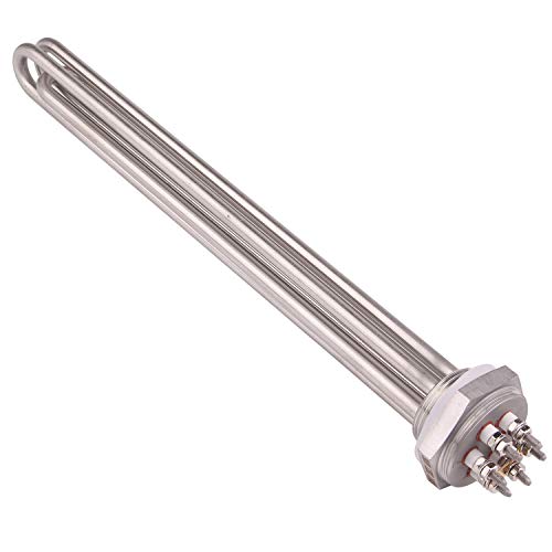 Heizelement mit Einschraubgewinde 220V 9000W 1.5 Zoll BSP (DN40) durchmesser 47.8mm Heizstabdichtung SUS304