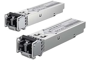 Ubiquiti Networks SFP-GE-SX Multi-Mode Fiber Optical Transceiver, 1000BASE-SX 850nm 550M, Pack of 2 (SFP-GE-SX)