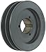 Browning 2TB58 Split Taper Sheave, Cast Iron, 2 Groove, A or B Belt, Uses P1 Bushing