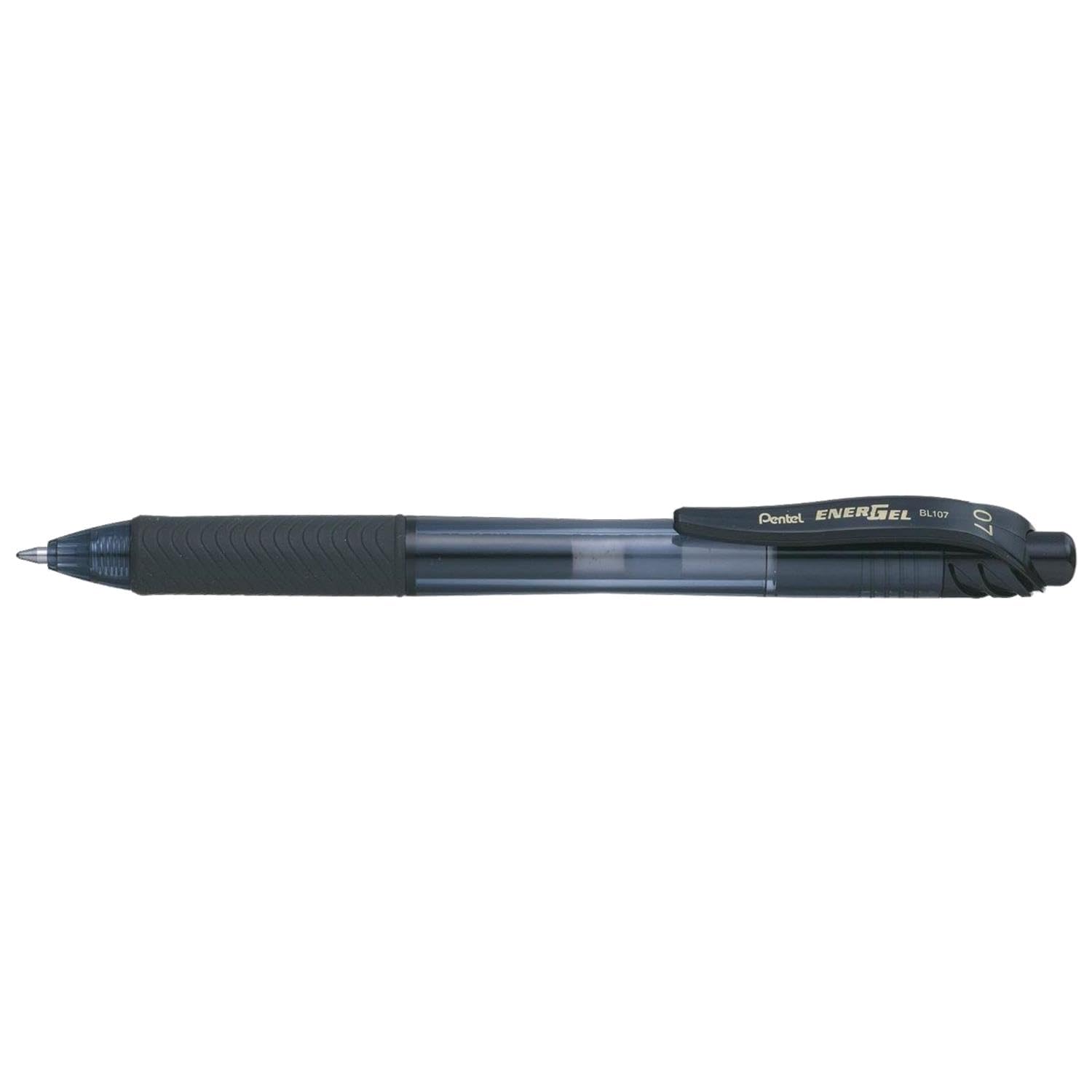 Pentel BL107 Roller Energel X 0.7mm ricaricabile a scatto 3 pz Nero