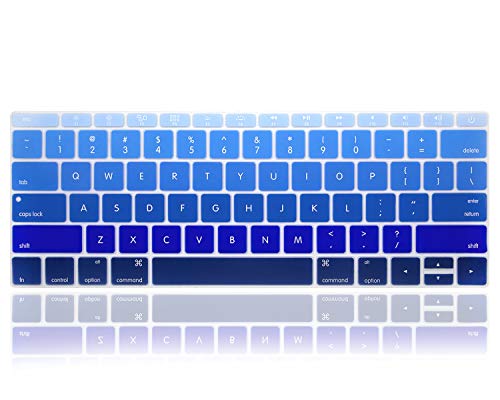 Protection clavier silicone anglais MacBook Pro 13 pour café et bureau