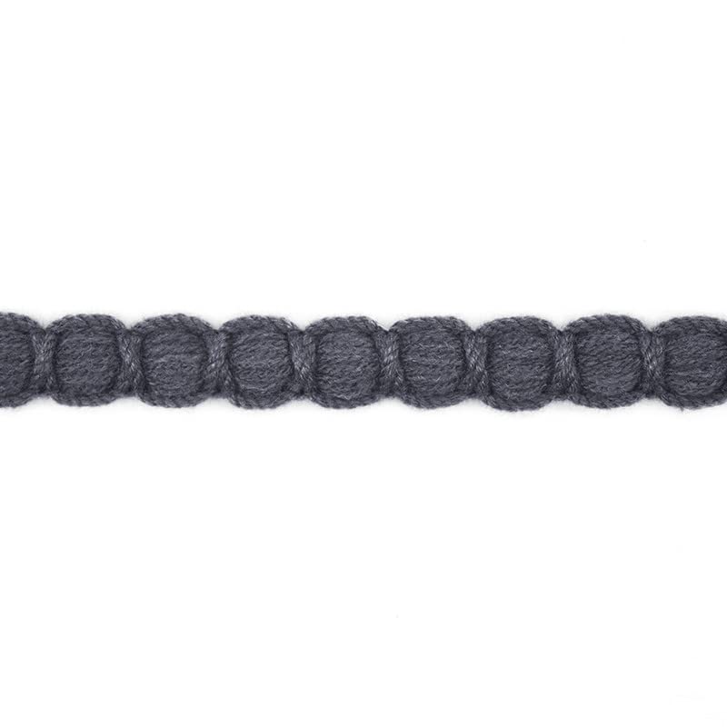 Ripsband für Geschenke, Spitzenbesätze, Makramee-Band, Haarspange, Stirnband, Kleid, Nähen, Handwerk, Anthrazit, Schwarz, 27,7 m