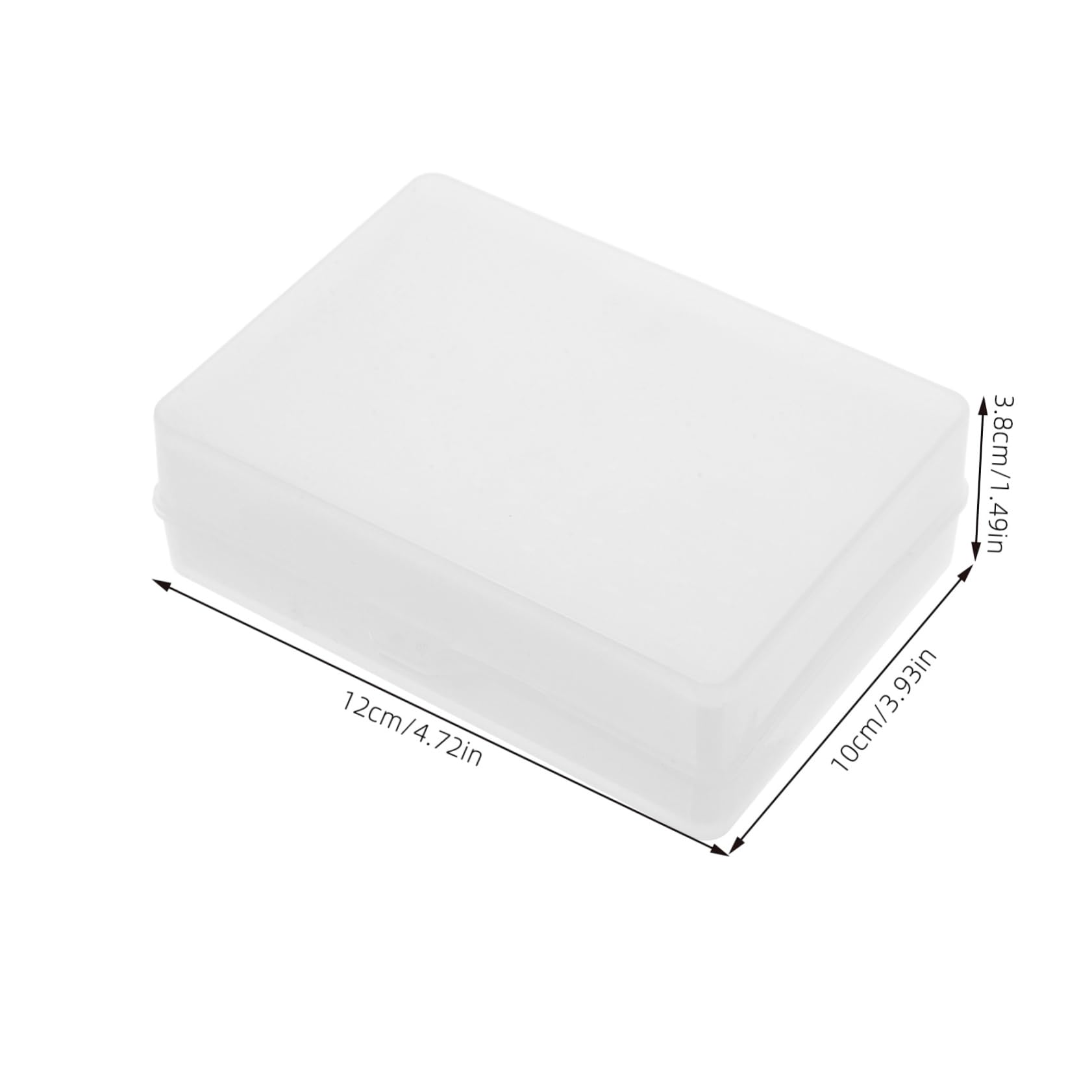 Box Box Tube Rack for Laboratory Test Tube Case Test Tube Rack Holder Vial Holder Test Tube Storage Holder Storage Holder White Plastic CIYODO