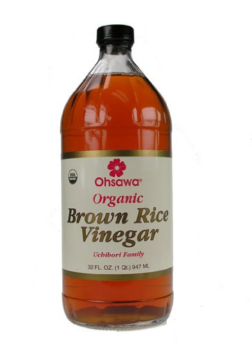 Ohsawa - Organic Brown Rice Vinegar - Macrobiotic, Vegan and Gluten-Free - 32 Oz