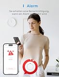 Meross WLAN Rauchmelder / Feuermelder 3 St. mit Hub funktioniert mit Apple HomeKit...