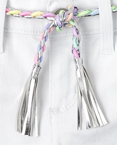 Image of The Children's Place Girls Denim Shortie Shorts