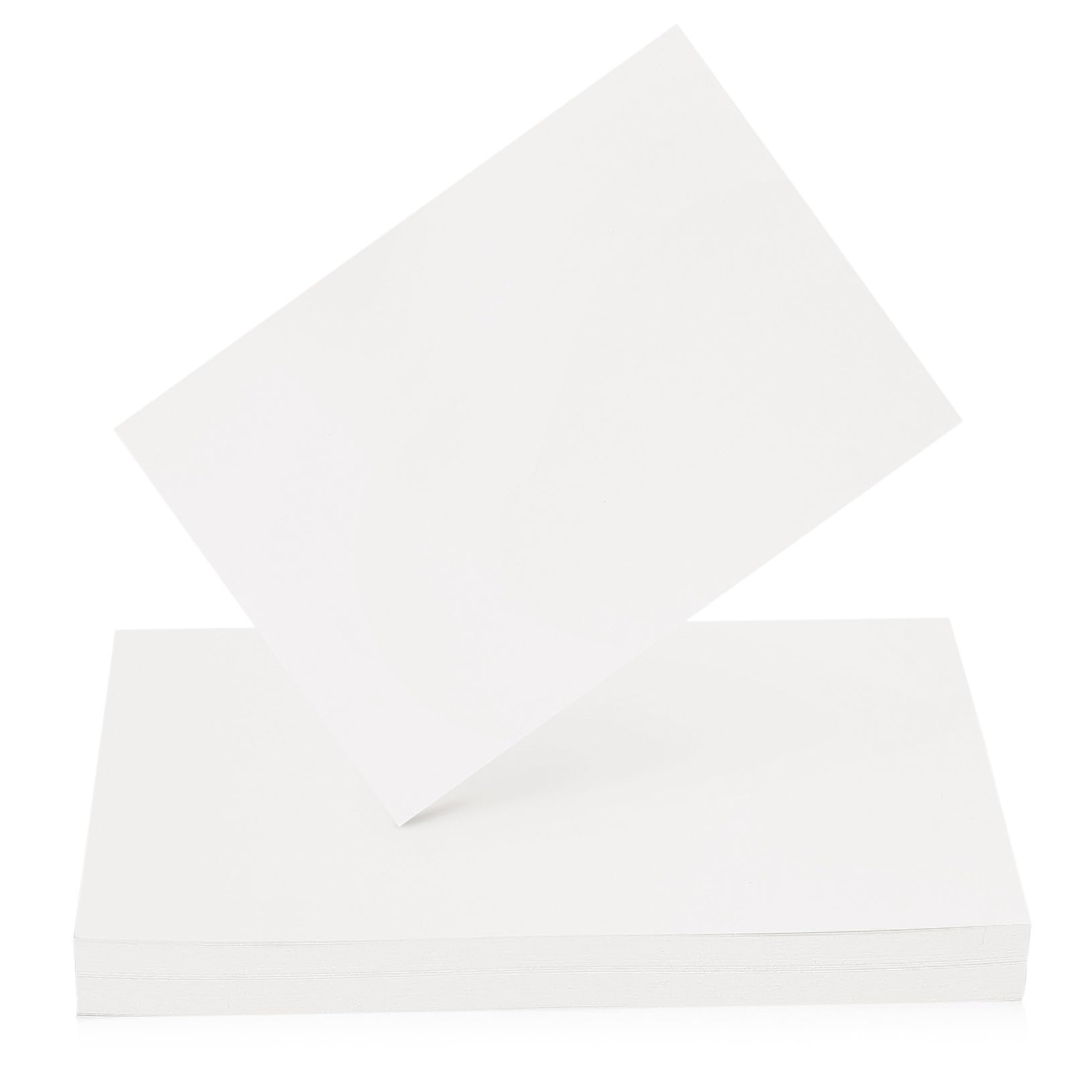 100 Blatt Druckerpapier Holzfasern Blanko für Klares Drucken Vielseitig Einsetzbar Glattes Papier ohne Schmieren