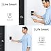 Lockin Lock Box Upgrade Wireless Smart Lockbox for House Key Outdoor Wall-Mounted Door Hanging Electronic Key Box App Digital Bluetooth Safe Remote Access Pin Code for Airbnb Hosts, Realtor