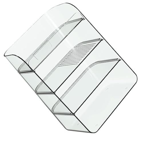 Étagère de maquillage transparente pour optimiser le rangement de la salle de bain - 5