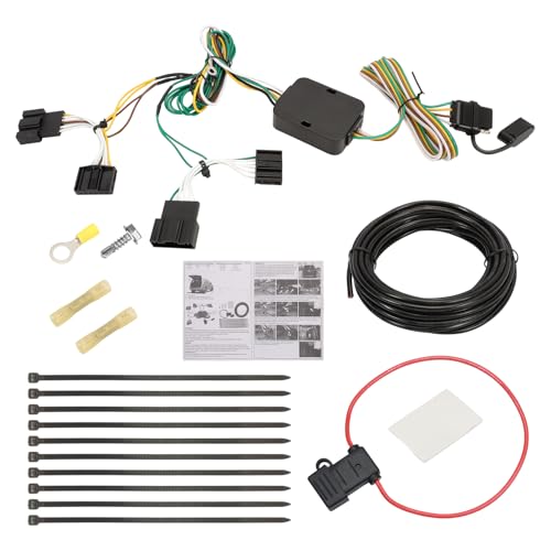 56534 4-Pin Trailer Wiring Harness Fits for B-M-W X5 2015-2018