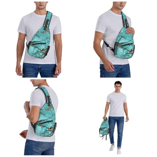 Mochila tipo Sling negra para uso diario y viajes miniatura 6