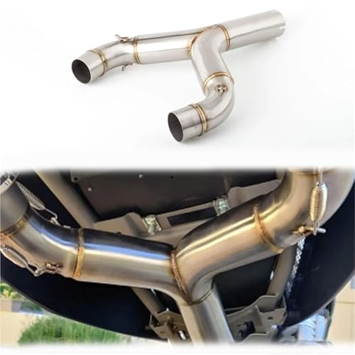 Moto silencieux tuyau de liaison intermédiaire Aprilia Shiver 750GT 2012 2013 slip-on