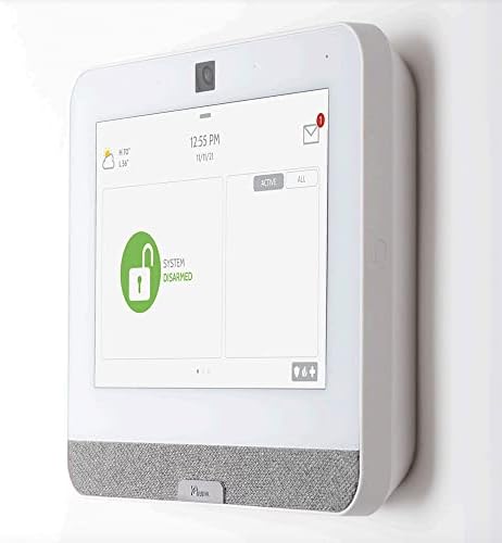 Qolsys IQ Panel 4: Wireless Smart Home Security System Alarm Panel for House Protection and Home Automation. Easily Integrate with Alexa, Window Alarms, Cameras and More. 319.5 MHz