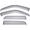 WellVisors Window Visors Wind Deflectors Compatible with Honda 1997-2001 CRV Series Premium Series Rain Guards 3-847HD011