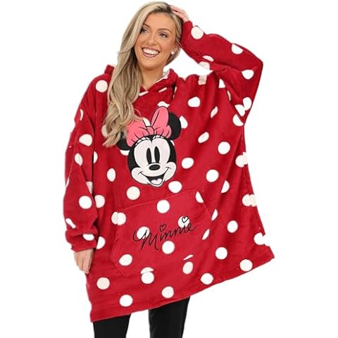 Minnie Mouse Luxury Fleece Hoodie for All Cover