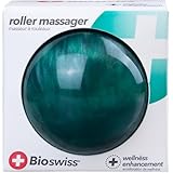 BioSwiss Roller Ball Massager, Hand Held Massage Tool for Full Body Muscle, Back, and Legs Pain Relief, Pressure Point Stimulation