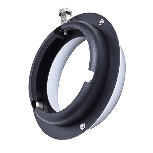 Fotoconic Elinchrom to Bowens Speedring Adapter Mount for Studio Flash Strobe