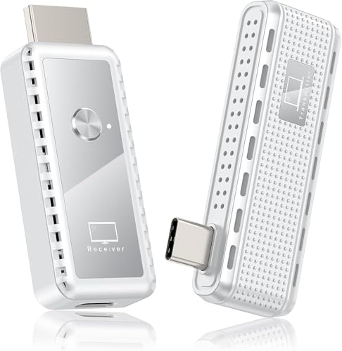 Image of Type-C Wireless HDMI Transmitter and Receiver 164FT/50M Screen Mirror Kit