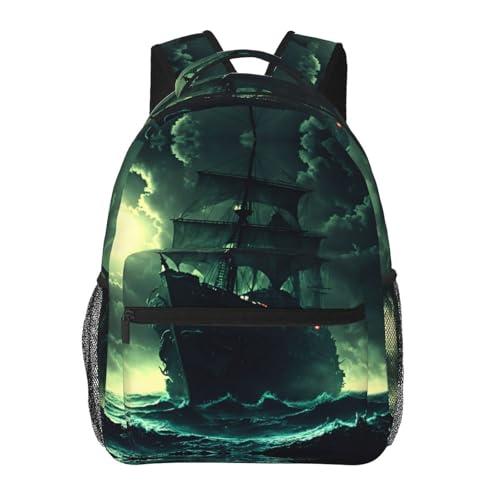 Sac à dos ordinateur portable motif marin pour infirmière voyage et école