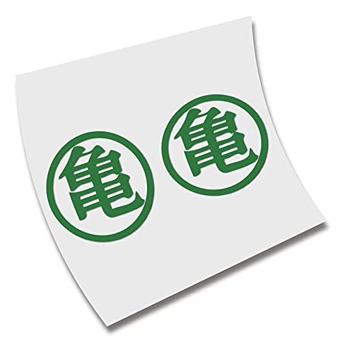 PEGATINA BOLA DRAGON ROSHI KAME STICKER VINILO VINYL AUTOCOLLANT AUFKLEBER (Verde Cesped)