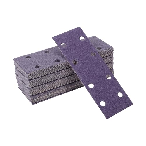 Disques de ponçage 8 trous grain 60 pour raffinage automobile et bois
