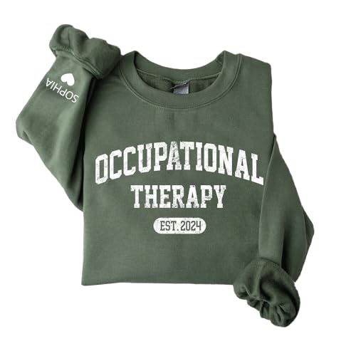 Personalized Occupational Therapy Sweatshirt, OT T Shirts,Graduation Gift For Occupational Therapist, OT Gift, Phyical Therapist Sweater, PTA, Speech Therapist Sweatshirt